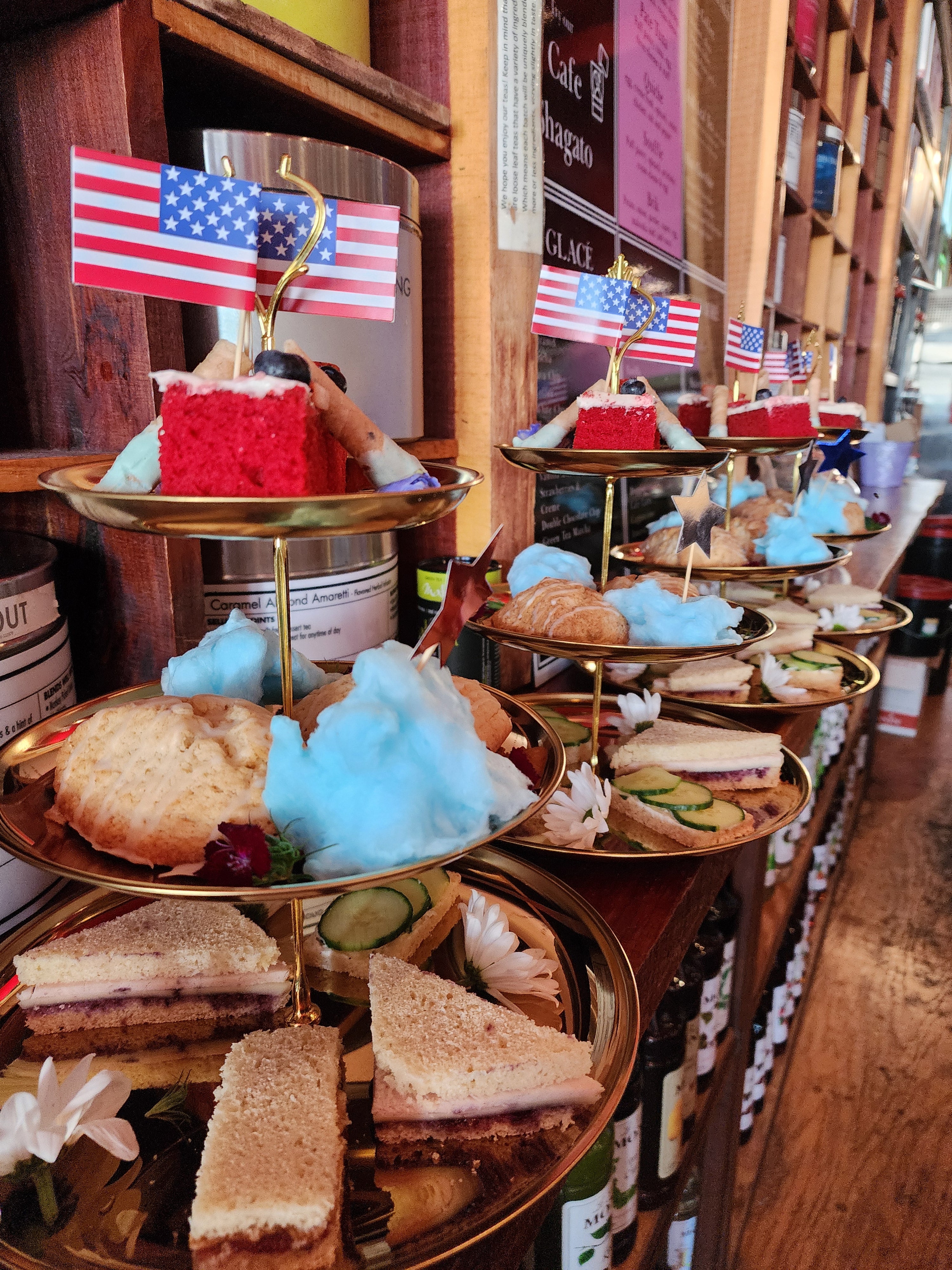 Red White & Blue Afternoon Tea