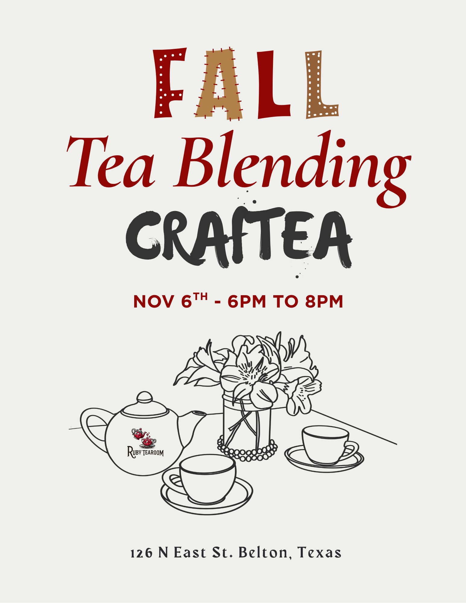Fall Tea Blending CrafTEA