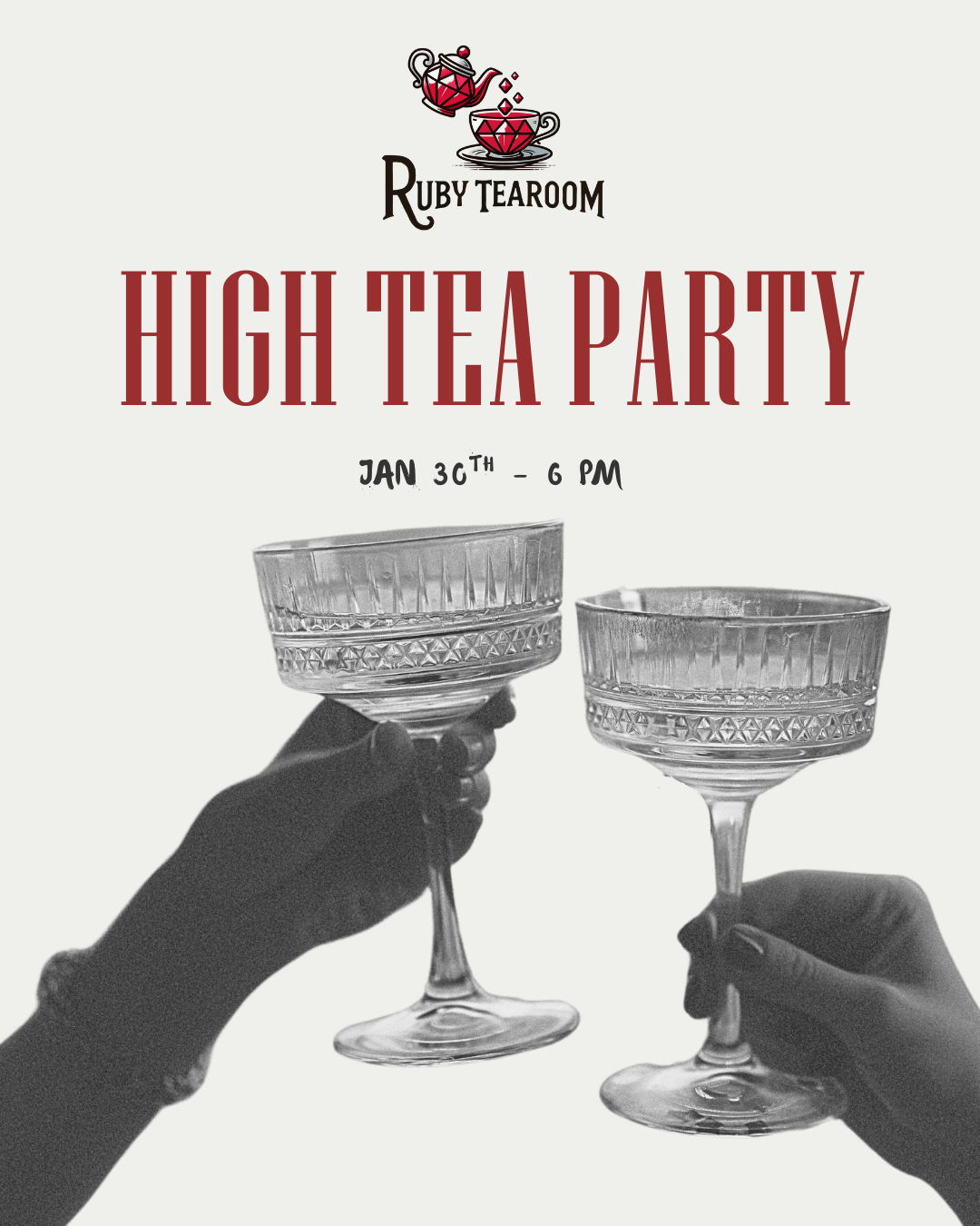 Ruby High Tea Party