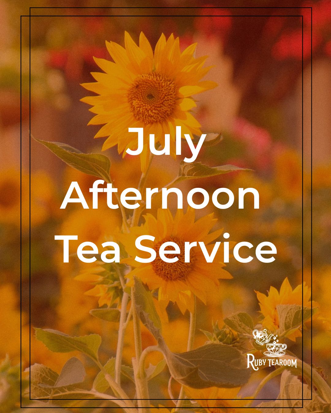 July Afternoon Tea Service
