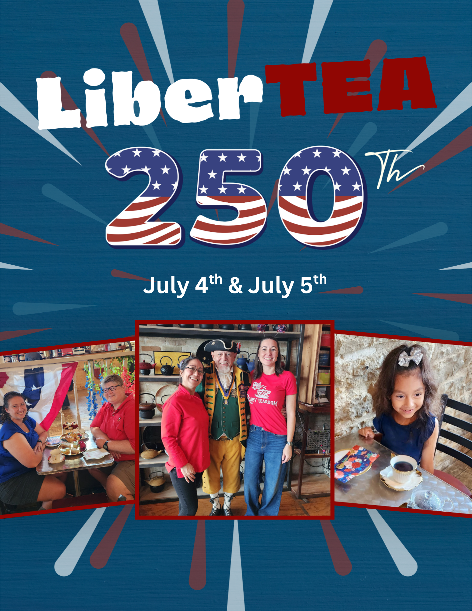 LiberTEA: 4th of July Afternoon Tea