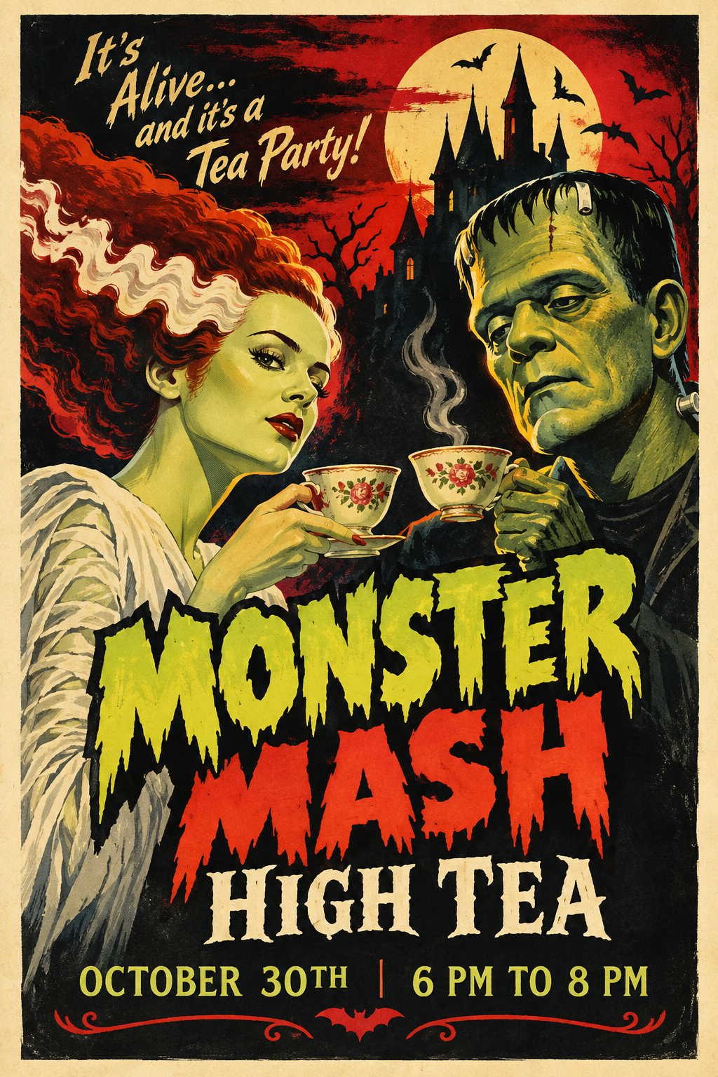 Monster Mash High Tea