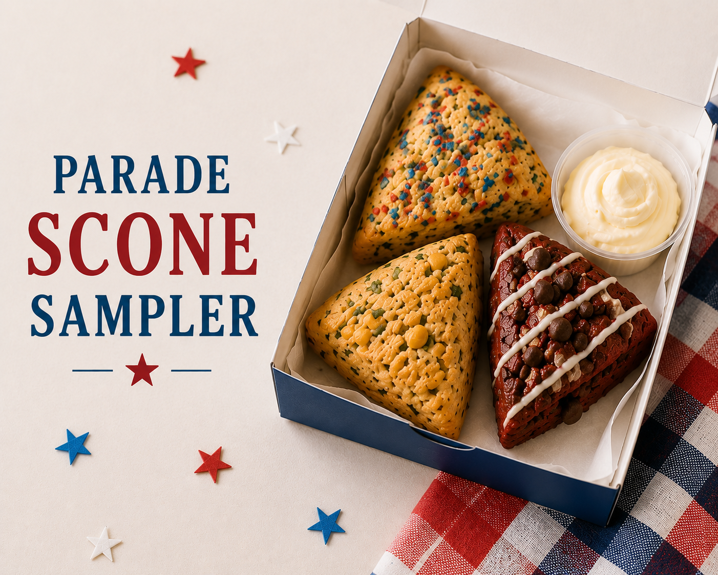 Parade Scone Sampler