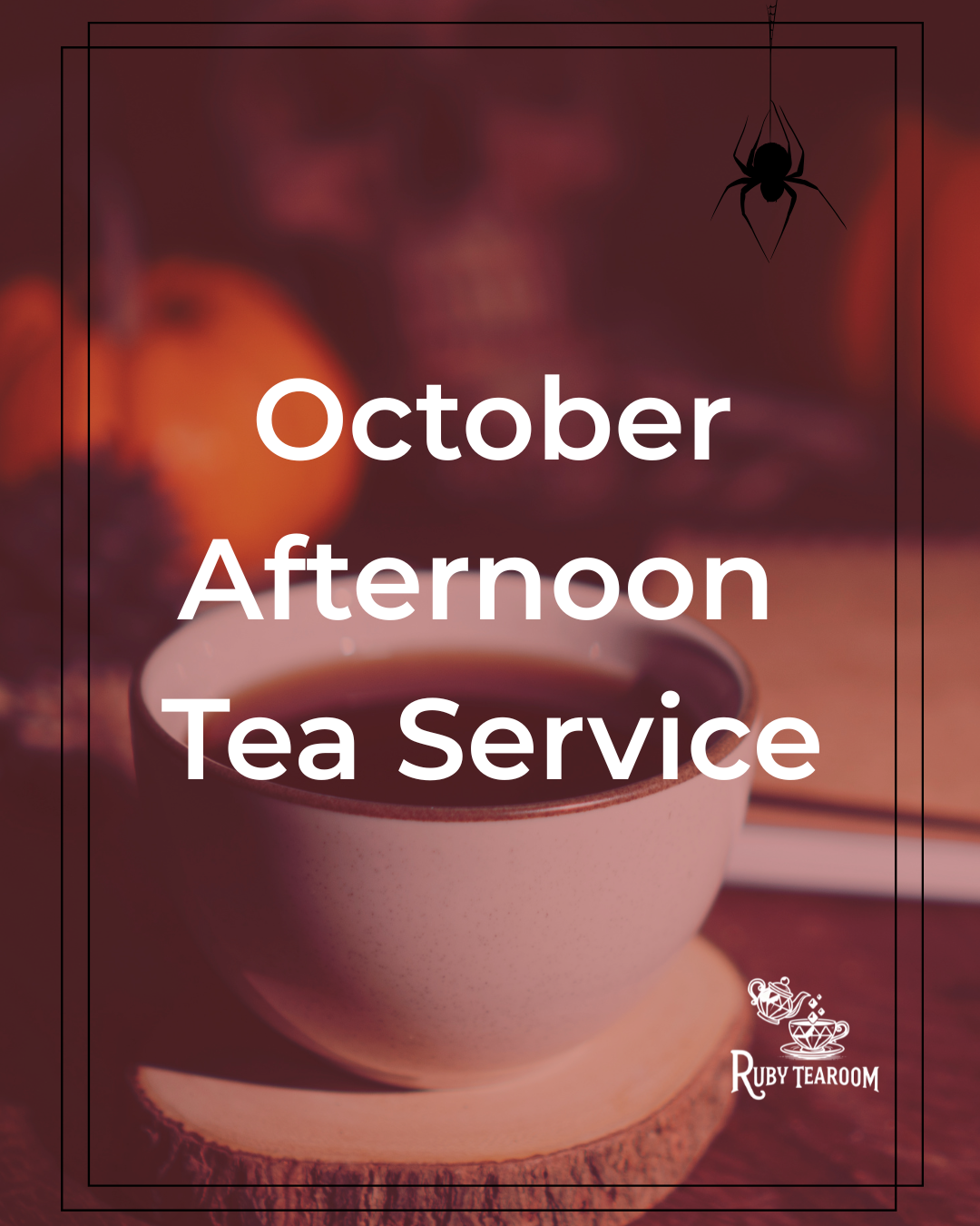 October Afternoon Tea Service