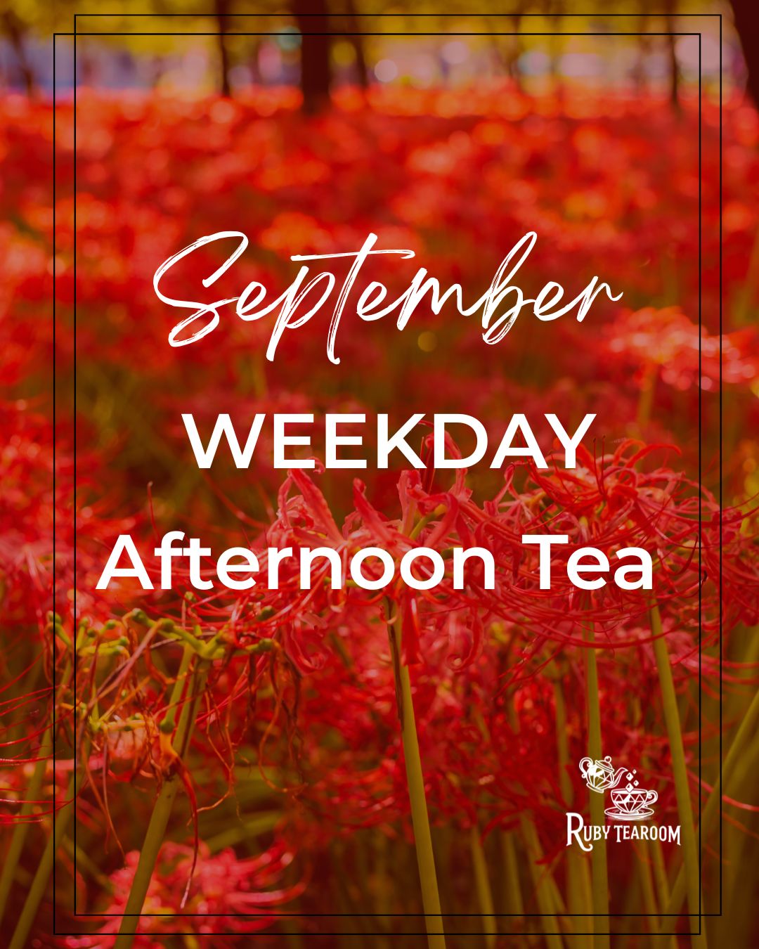 September Weekday Afternoon Tea